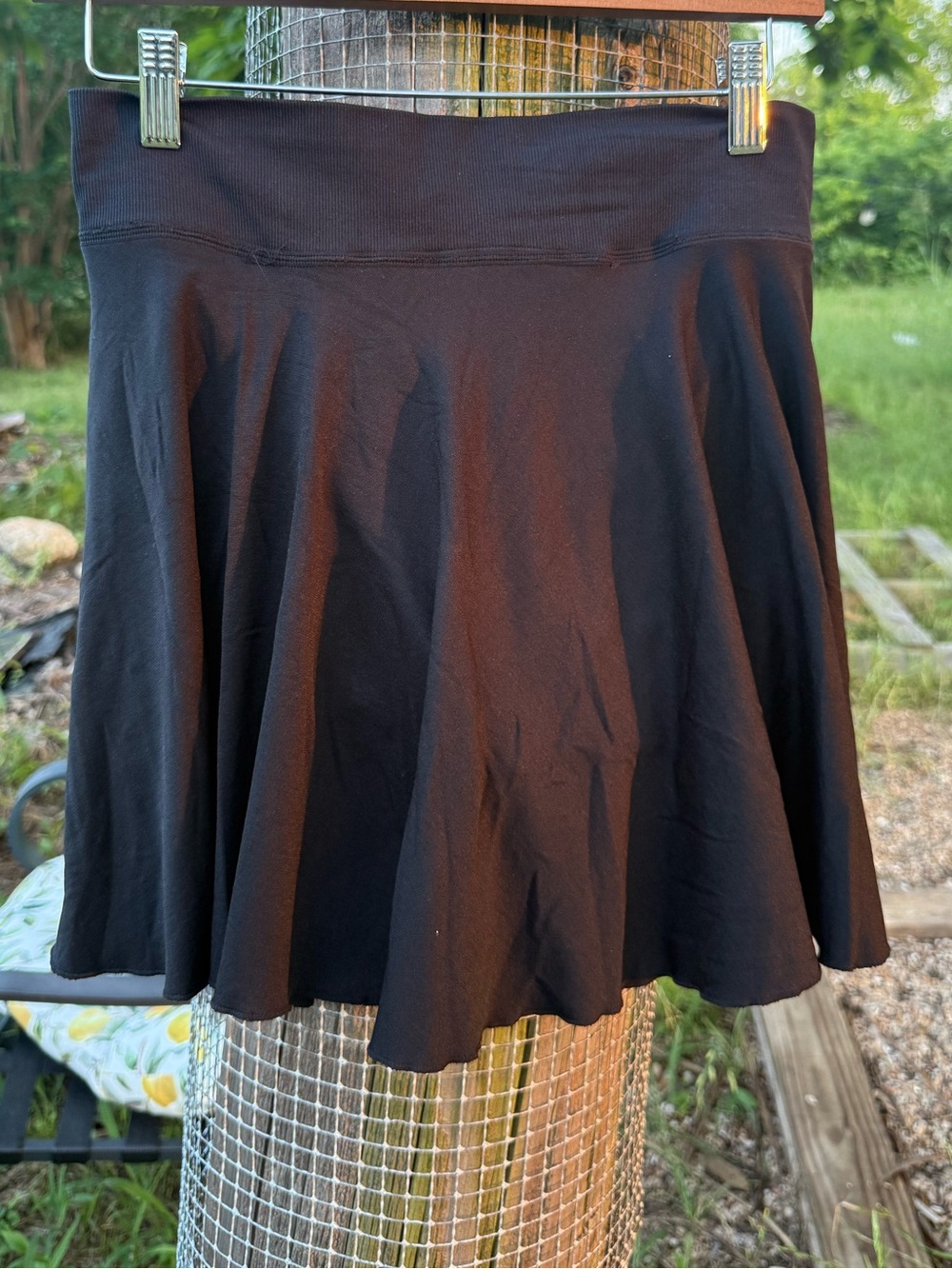 Black Women's Flared Skirt - Classic Everyday Style